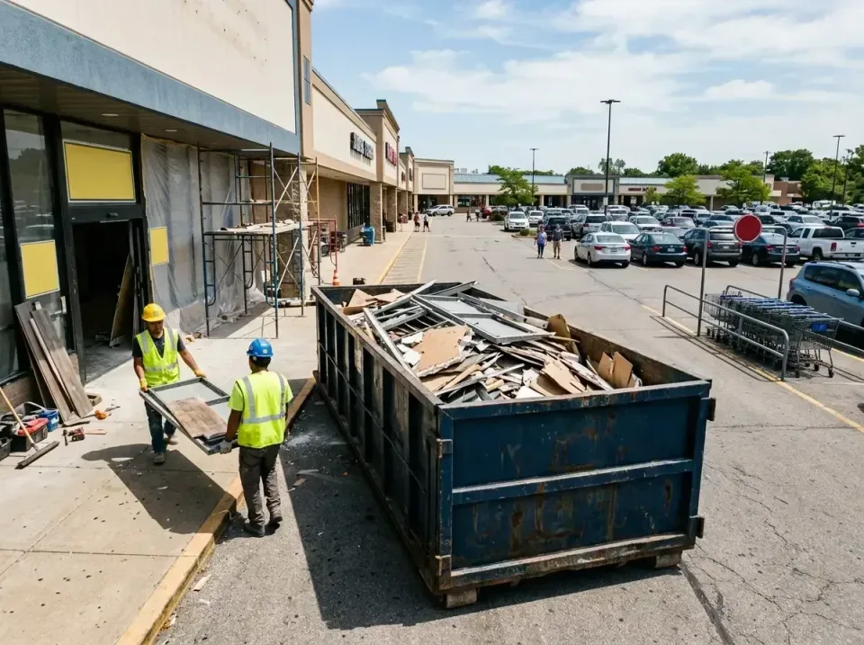 retail-store-renovation-debris-003 — frequently asked questions, Roll-off Dumpster Rentals in Rose Hill, VA